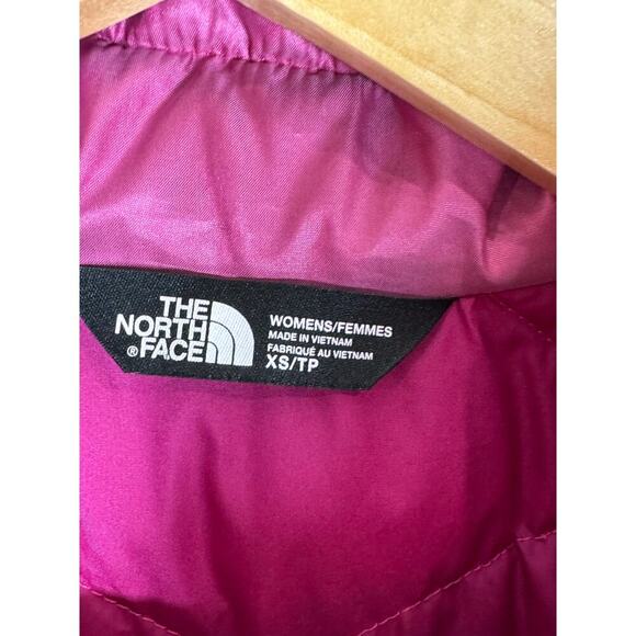 The North Face Pink Goose Down 700 Fill Puffer Vest XS Ski Hike Gorpcore Outdoor - Picture 8 of 10